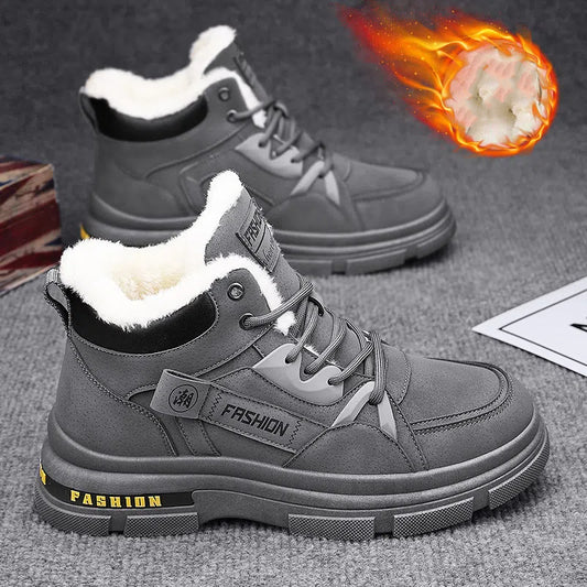 🔥🔥👞【39-44】2026 Novi moški zimski zgoščeni žametni topli martinci