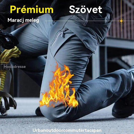 🔥⏳【Limitált ajánlat – Akár 50% kedvezmény!】IX7 kültéri softshell nadrág, férfi taktikai nadrág, polár béléssel, szélálló és melegítő