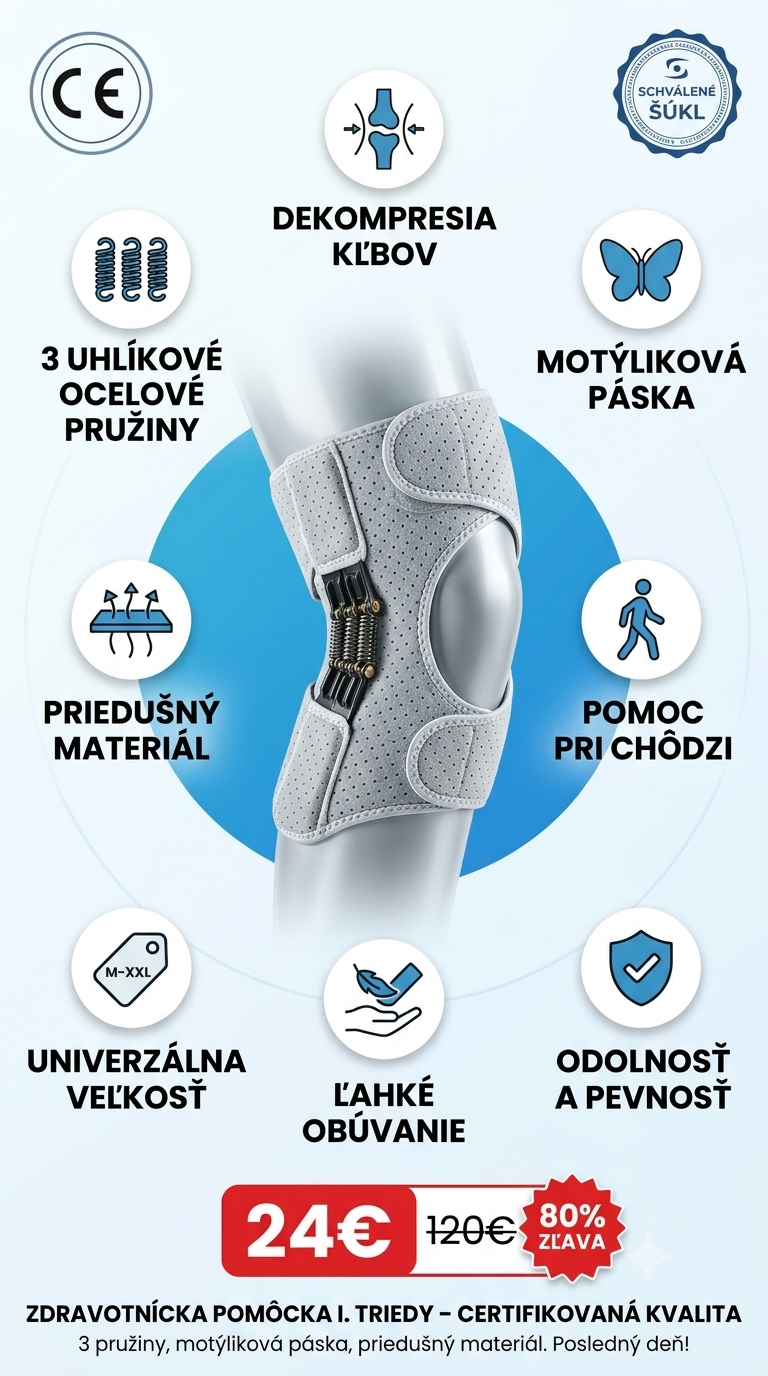 🔥 Nemecká kolenná ortéza – oficiálne schválená pre Slovensko🔥