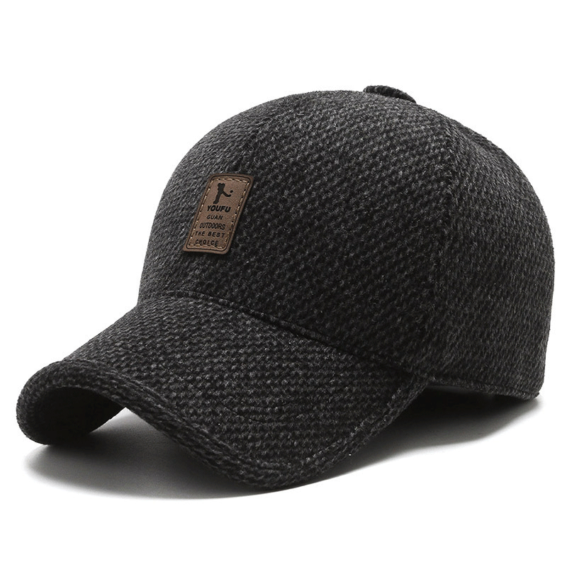 💥Nueva gorra de béisbol cálida para hombre, con protección para las orejas