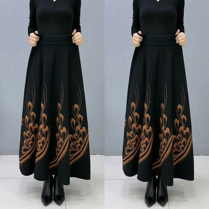👗🎀【S-3XL】Jesensko in zimsko debelo volneno krilo