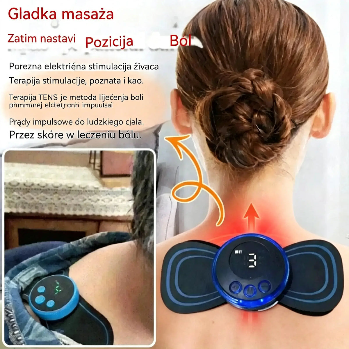 💆🎁 Kupite 1, dobijte 1 GRATIS!🔥 Odlična cijena! Pametni masažer! Olakšanje za umorne mišiće 💆