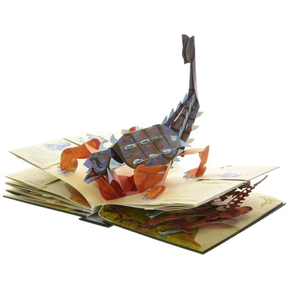 🔥【 Samo danes -40% popusta!】📕3D enciklopedija dinozavrov za otroke – prazgodovinski dinozavri, izskočna knjiga, poučna in izobraževalna knjiga