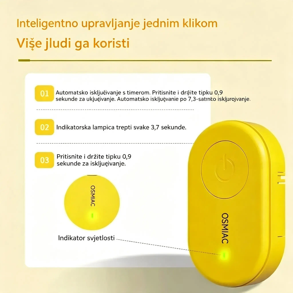 🐦 Prijenosni ultrazvučni repelent za ptice | Automatski repelent za golubove, savršen za balkone, vrtove i vanjske prostore