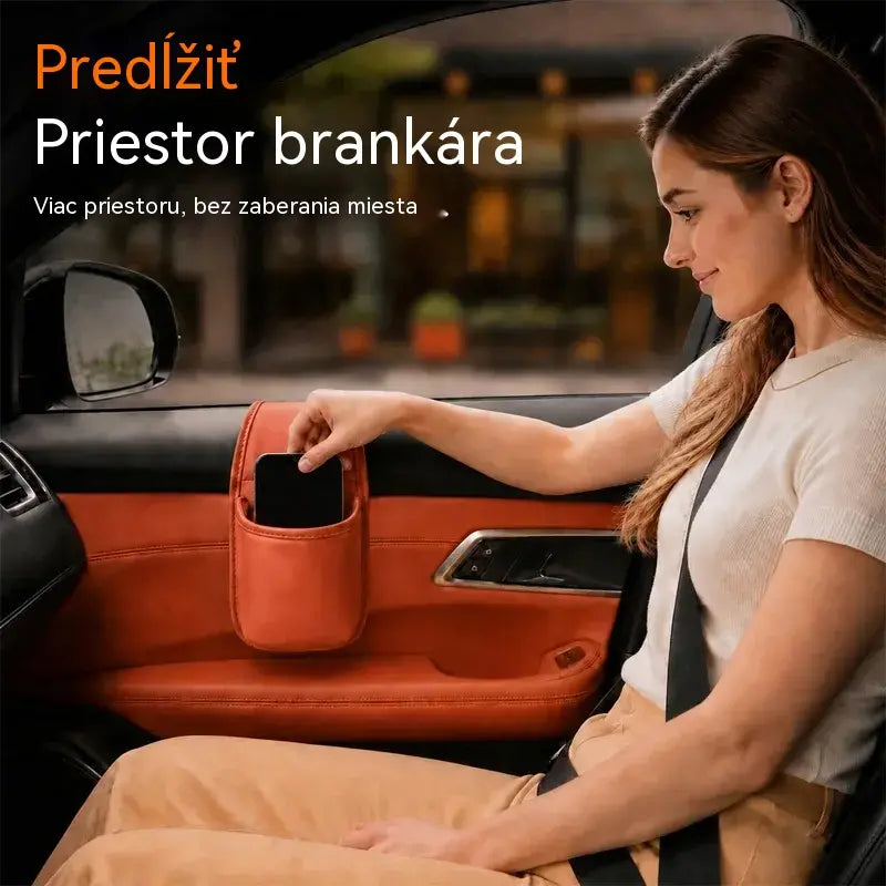 🚗 Prostranija i urednija unutrašnjost automobila! Držači za vrata/čaše/telefon od prave kože (jednostavna ugradnja na vjetrobransko staklo/kupi jedan, drugi dobiješ gratis)! ✨