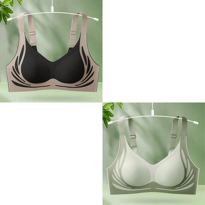 👙【Kúpte 1 a získajte 1 zdarma】Dámska jednodielna bezdrôtová podprsenka❤️【40-85KG】