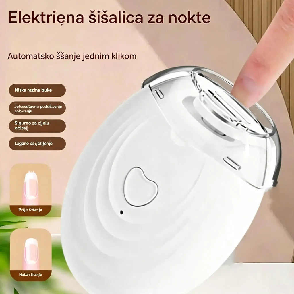 💅 ✨ Automatska turpija za nokte (1 komad) za sigurnu i nježnu njegu noktiju 👶🔧