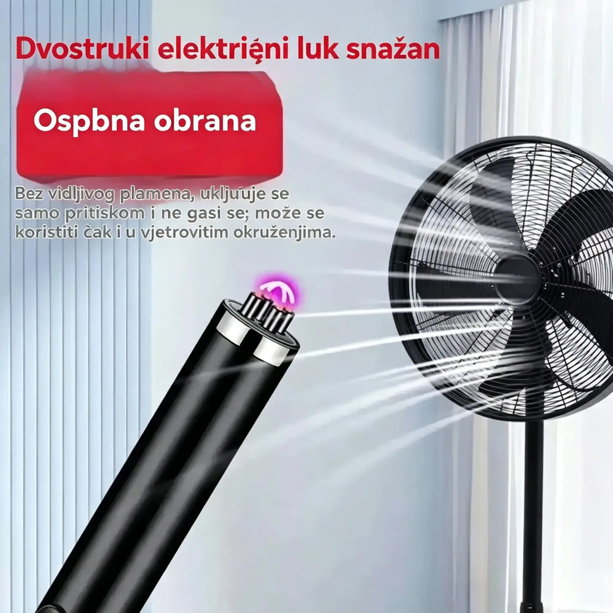 🎁50% POPUSTA🎁 Svjetiljka za samoobranu 4 u 1 Arc