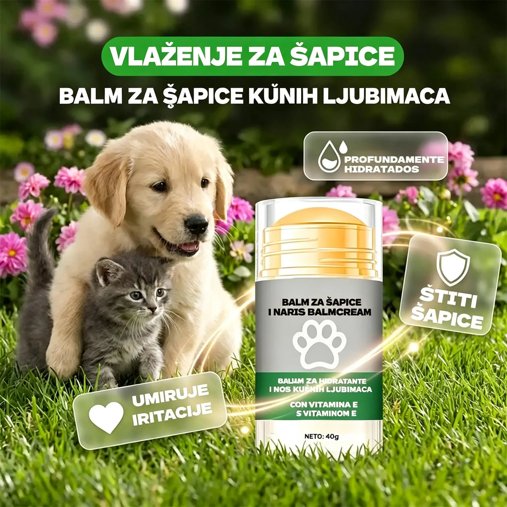 💧🐾 Hidratantni balzam za šape – 🐶 Razmazite meke i zdrave šape svog ljubimca