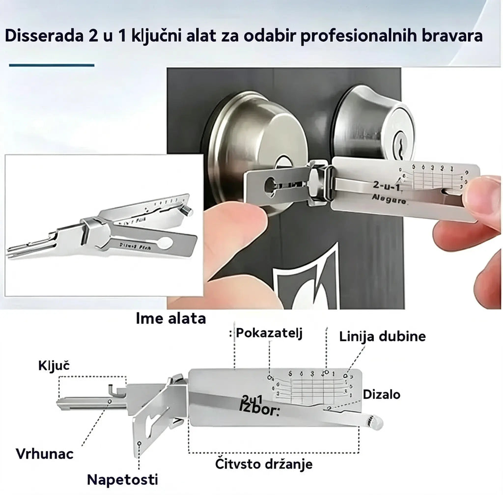 🔐Posebne promocije ovog tjedna🔑 - 50% popusta🔥Dekoder ključeva od nehrđajućeg čelika