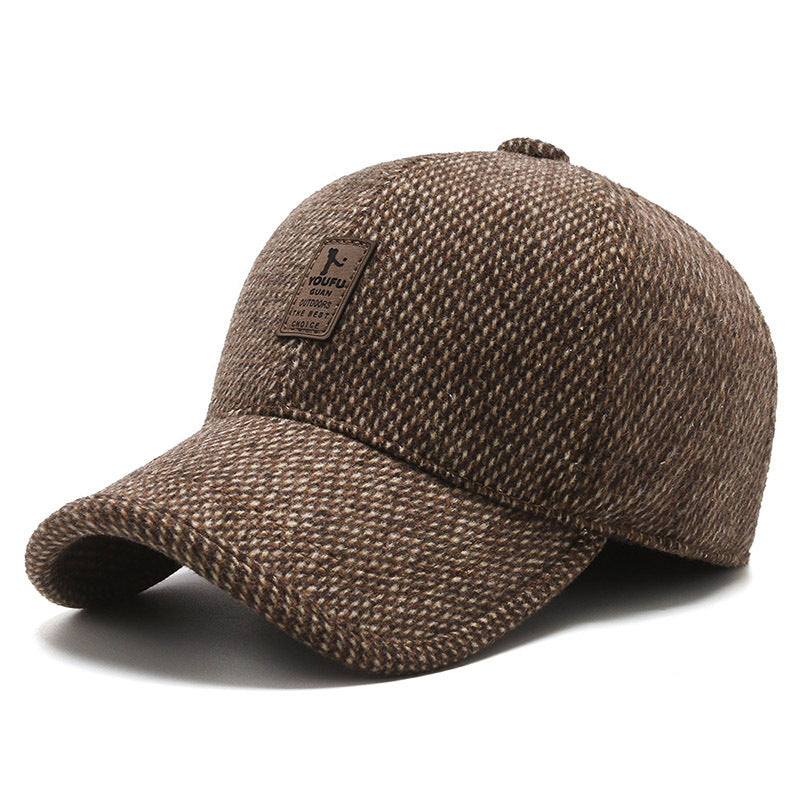 💥Nueva gorra de béisbol cálida para hombre, con protección para las orejas