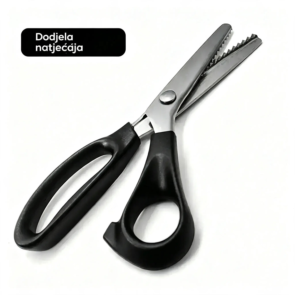 2 komada za 25 eura🔥Kupite 1, drugi dobijete gratis✂️ Profesionalne cik-cak škare - oštre škare za tkaninu s nazubljenim oštricama