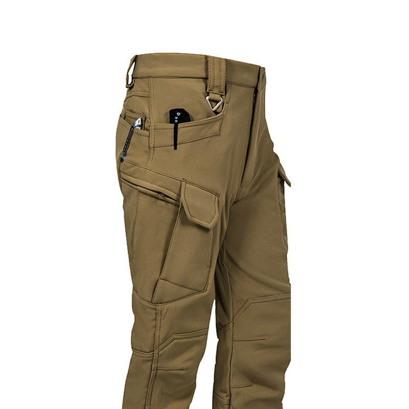 🔥⏳【Limitált ajánlat – Akár 50% kedvezmény!】IX7 kültéri softshell nadrág, férfi taktikai nadrág, polár béléssel, szélálló és melegítő