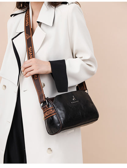 🔥👜【30% de descuento】👜Bolso de cuero suave de gran capacidad, bolso de hombro para mujer