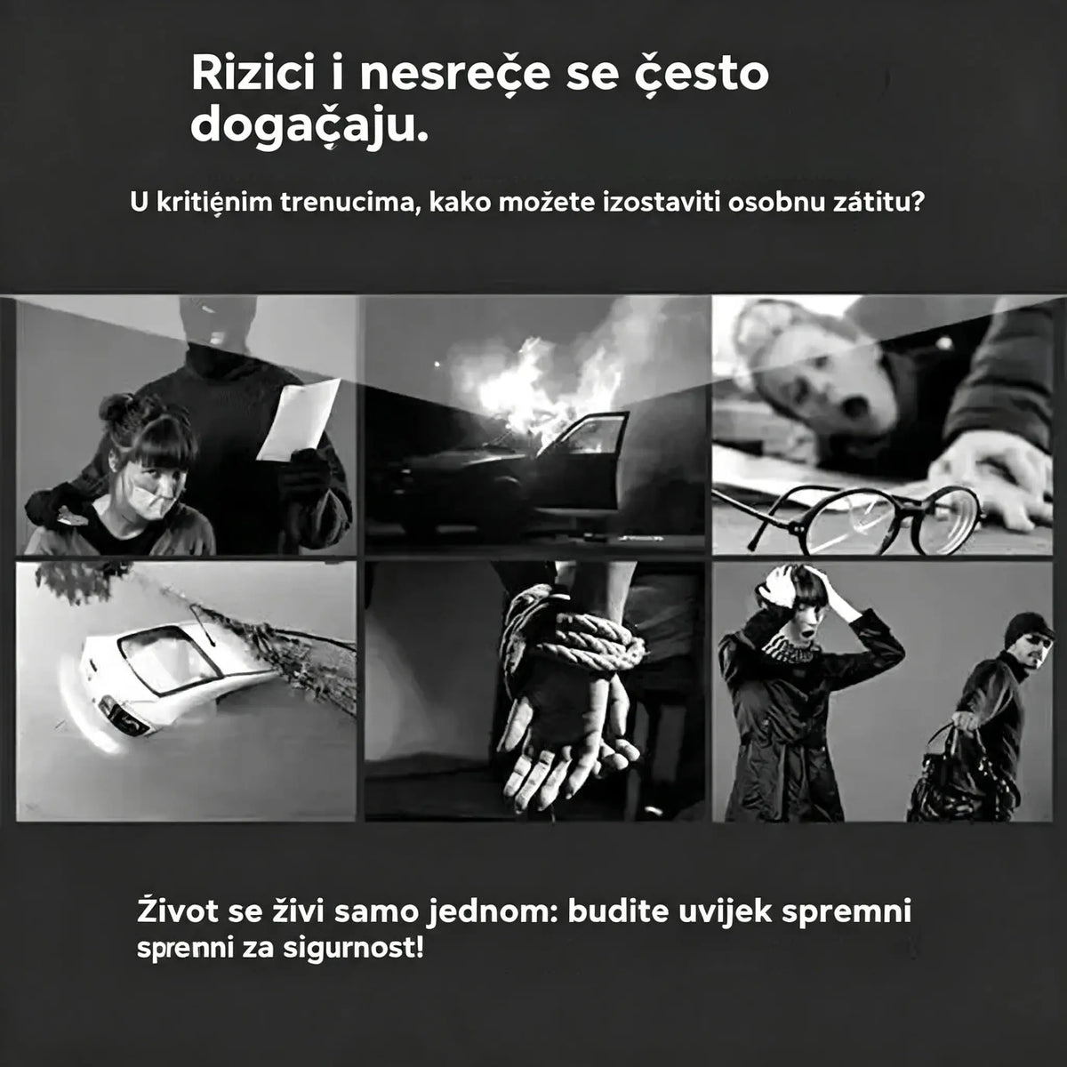 🎁50% POPUSTA🎁 Svjetiljka za samoobranu 4 u 1 Arc