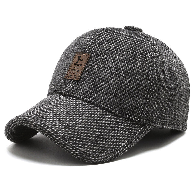 💥Nueva gorra de béisbol cálida para hombre, con protección para las orejas