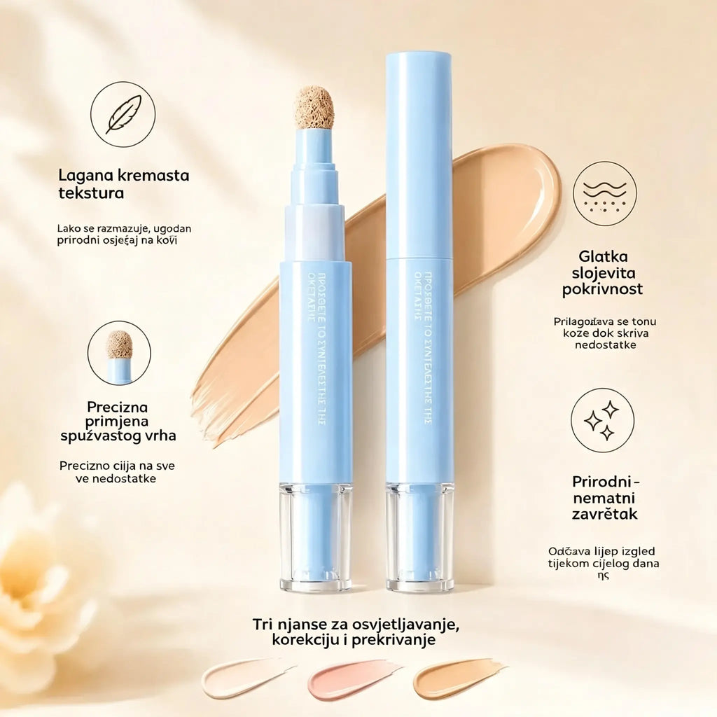 🔥🔥Kupite 1, dobijte 1 gratis! 💄Višenamjenski hidratantni tekući korektor u obliku olovke