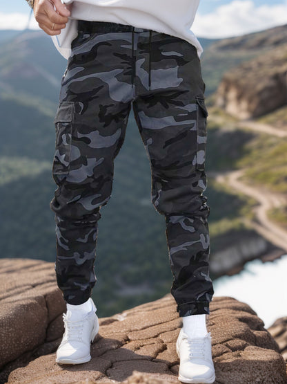🛠️ 40 % popust! 👖 Trpežne taktične delovne hlače - iz mešanice najlona in bombaža z več praktičnimi žepi, idealne za delo na prostem 🌲