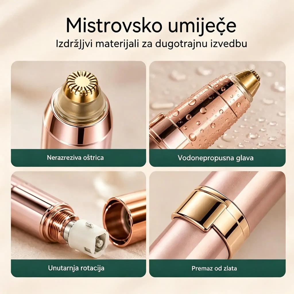 【Kupite 1, dobijte 1 gratis】✨ Precision Brow Trimmer Pen – Električni trimer za obrve s LED svjetlom za jednostavno podrezivanje