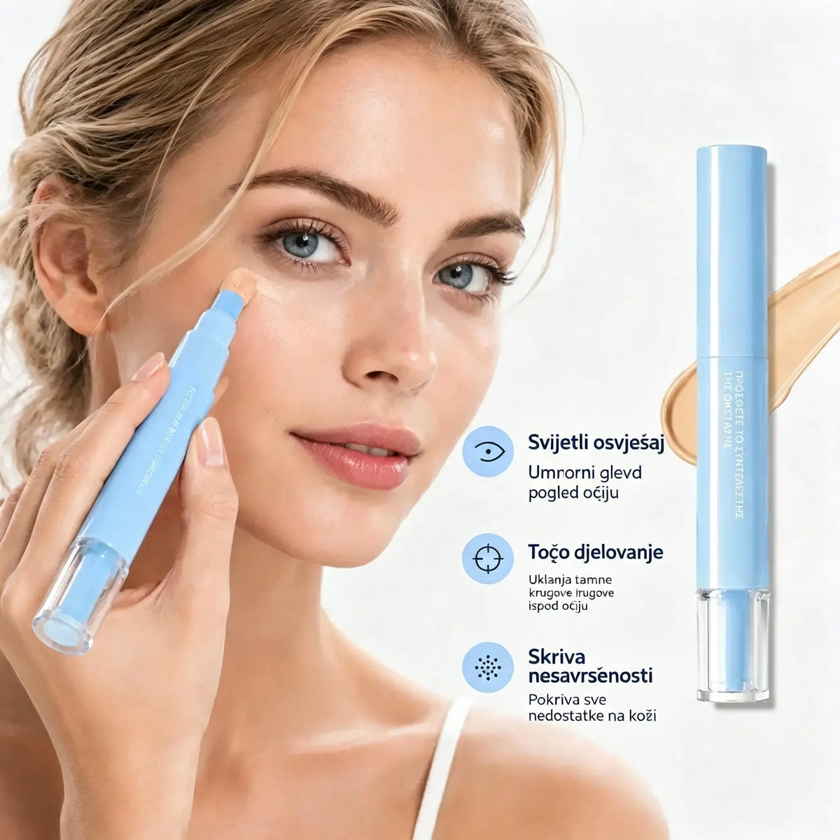 🔥🔥Kupite 1, dobijte 1 gratis! 💄Višenamjenski hidratantni tekući korektor u obliku olovke