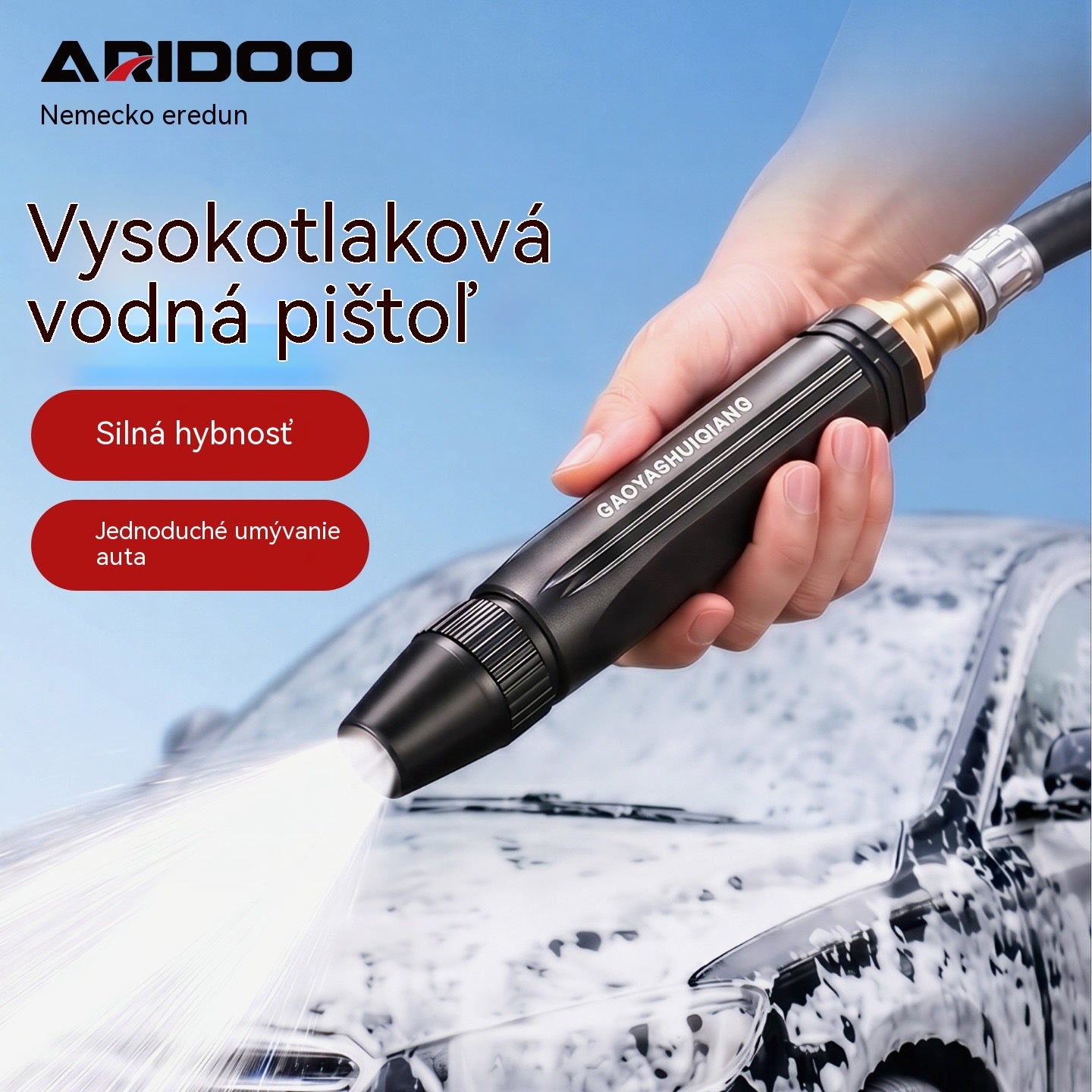 Posledný deň so zľavou 55% - 【1 sady za 29 eur】Vysokotlaková striekacia pištoľ na domáce použitie