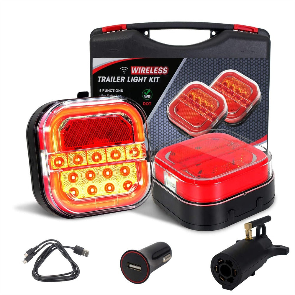 🔥【50%OFF】 🚦 LED-es lámpák autó utánfutókhoz: parkolólámpák, irányjelzők, teherautó hátsó lámpák