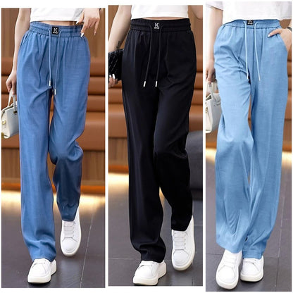 🔥【Akcija: Popust do 50% + Plată la livrare】👖【S-3XL】Visokokvalitetne mekane ležerne hlače s drapeom