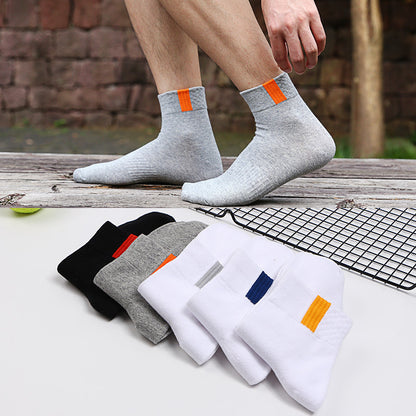 🧦【10 parov】Dižne, odporne na vonjave in vpijajoče znoj športne nogavice za moške