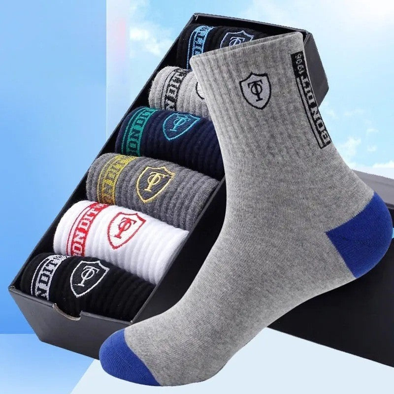🔥🧦【Kupi 5 pari, dobiješ 5 pari besplatno!】Muških toplih dezodorans čarapa koje upijaju znoj