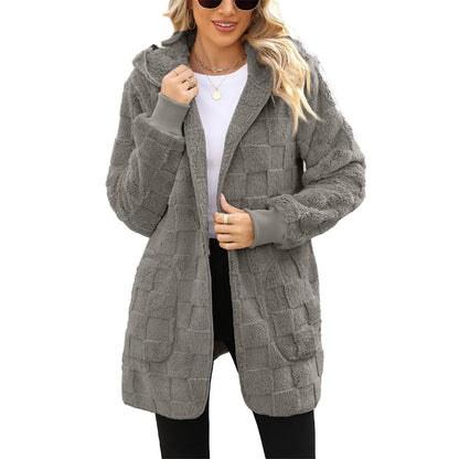 ❄️Ograničena ponuda: 40% popusta!❄️【S-5XL】Ženski ležerni karirani kardigan od kašmira, mekan i udoban, izvrsno grije