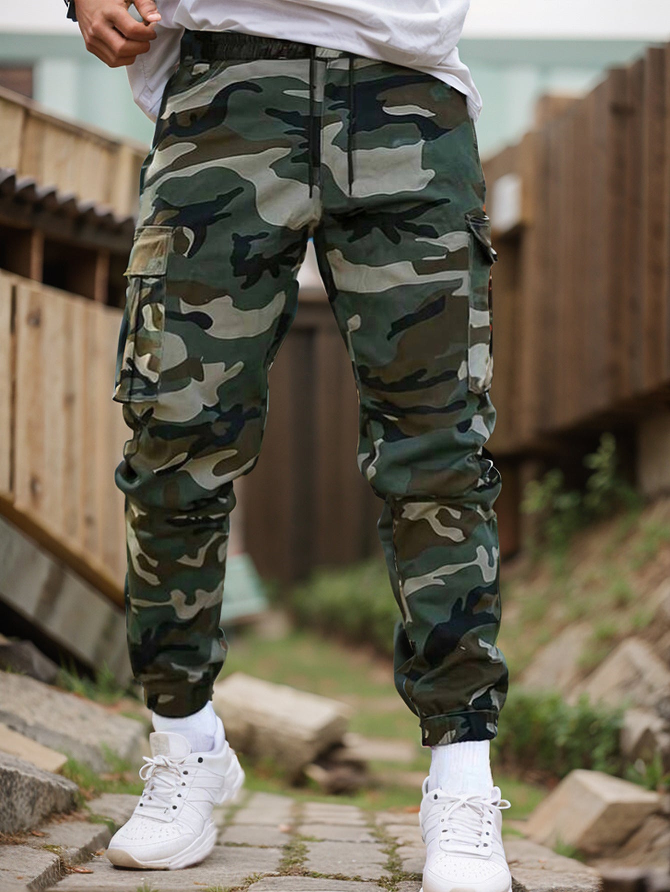🛠️ 40 % popust! 👖 Trpežne taktične delovne hlače - iz mešanice najlona in bombaža z več praktičnimi žepi, idealne za delo na prostem 🌲