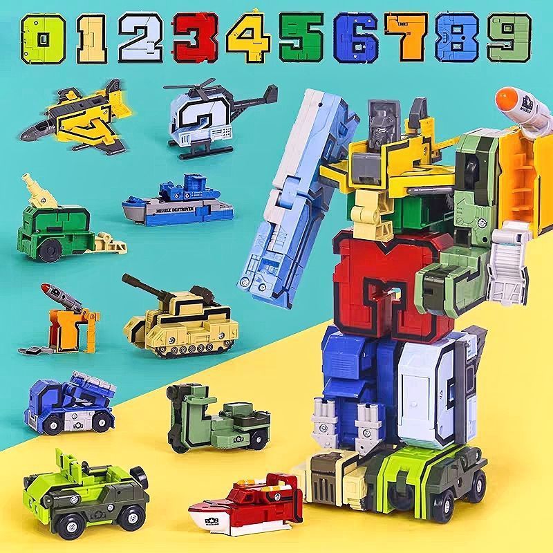 🔥【Najbolje prodajana】🧒Digitalno transformirajoča se robotska igrača za otroke