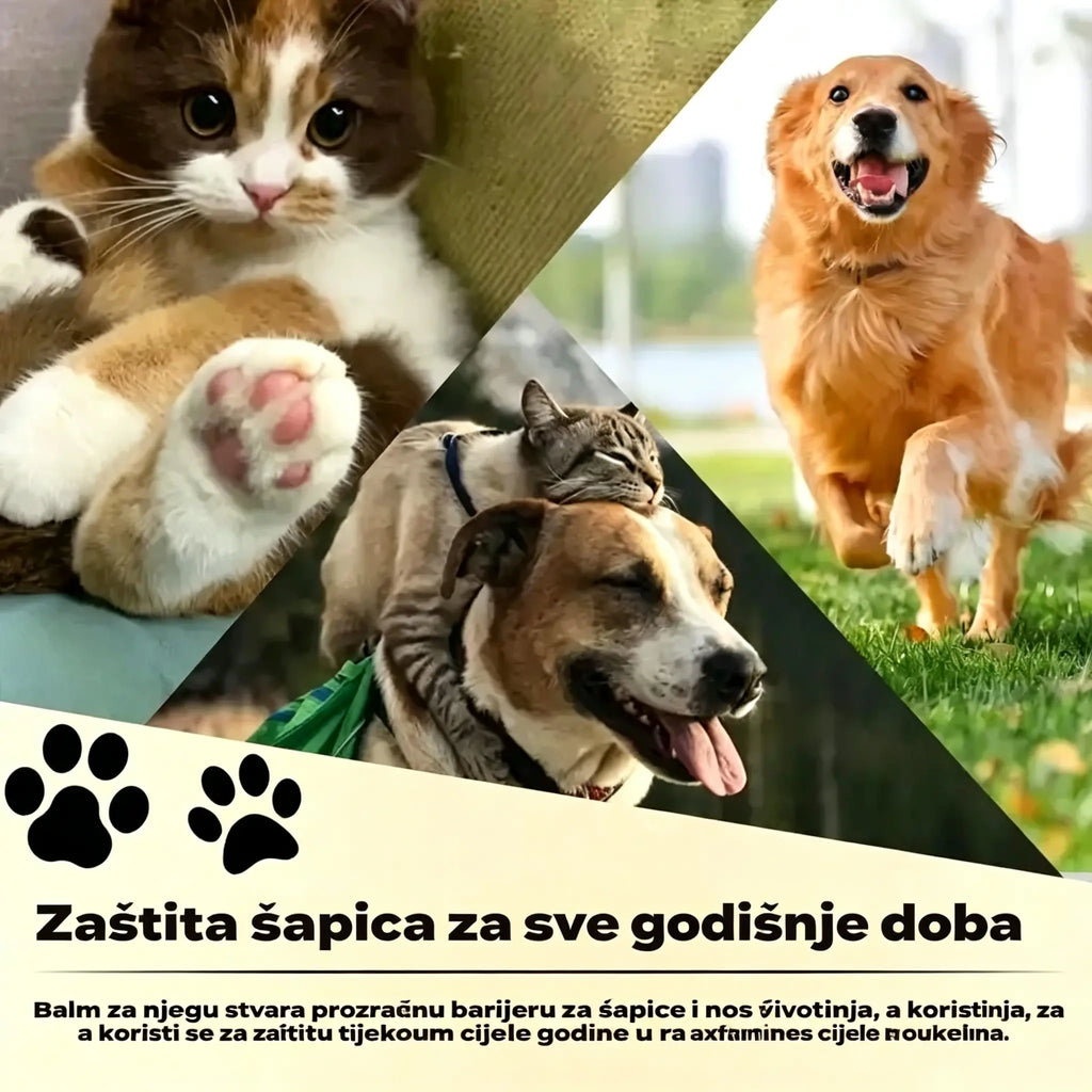 💧🐾 Hidratantni balzam za šape – 🐶 Razmazite meke i zdrave šape svog ljubimca