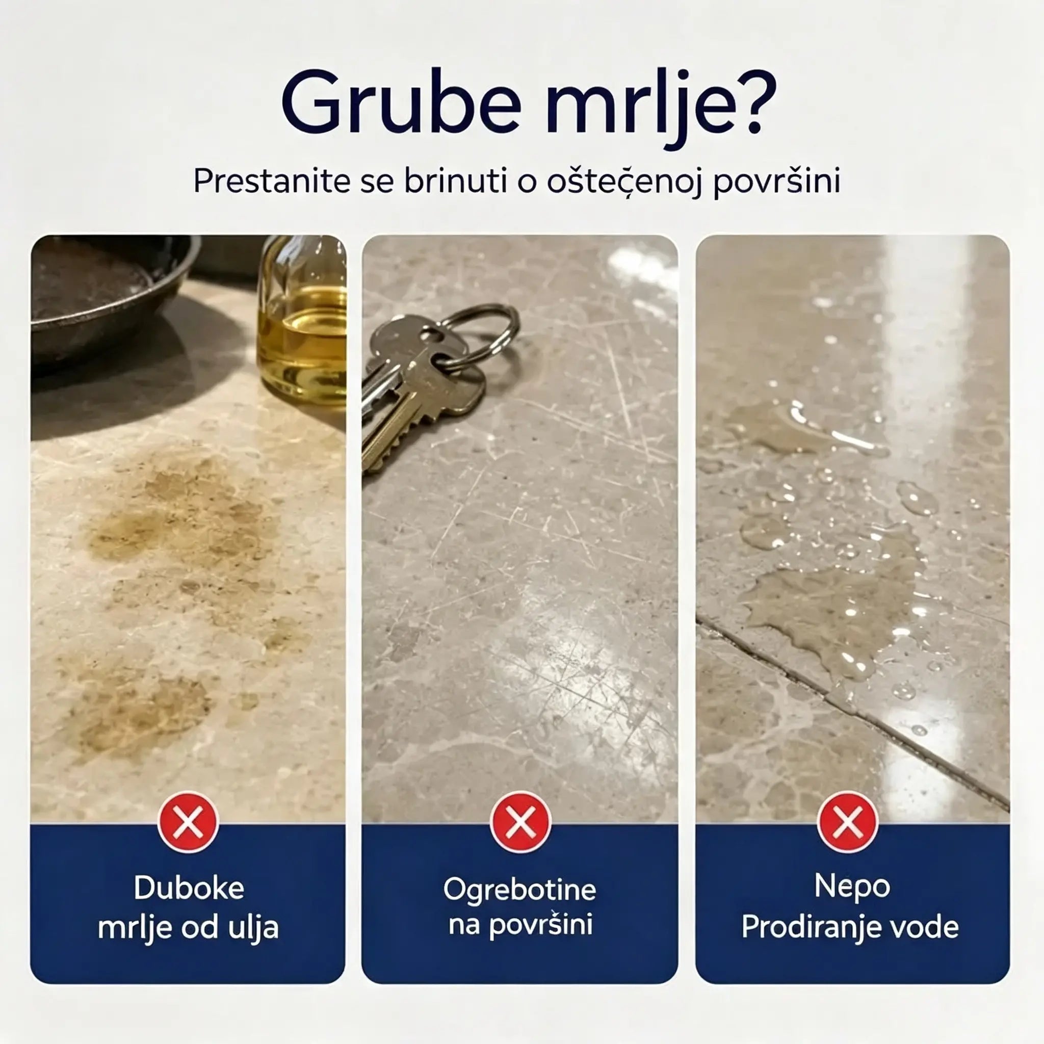 ✨ Sredstvo za čišćenje i poliranje mramora: Nježno čisti, pojačava sjaj te štiti i zatvara kamen. ✨