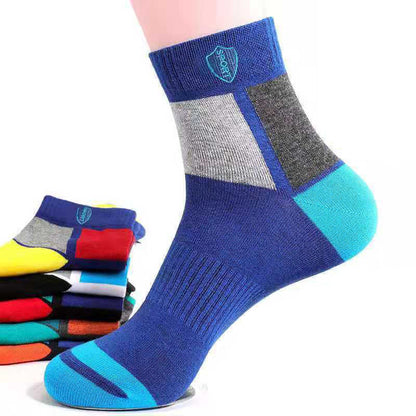 🧦Kúpte 10 kusov a získajte 10 kusov zadarmo【10/20 párov】Pánske priedušné, odolné voči zápachu a absorbujúce pot športové ponožky