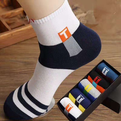 🧦【10 parov】Dižne, odporne na vonjave in vpijajoče znoj športne nogavice za moške