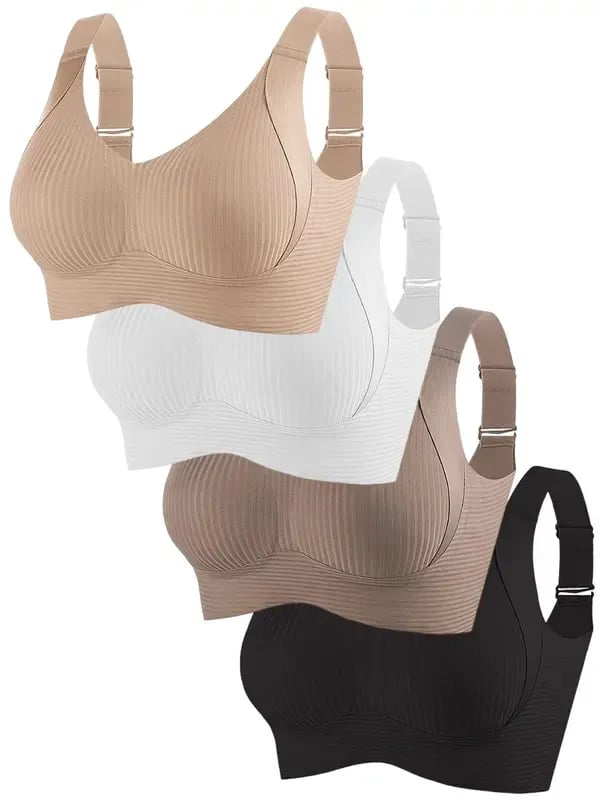 😍【Kupi enega, dobiš enega gratis】【49 % popust】【49 % popust】Ženski enodelni modrček brez rokavov❤️【40–95 kg】