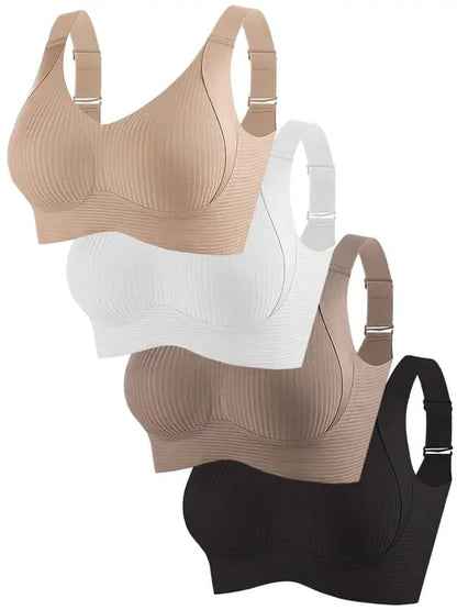 😍【Kupi enega, dobiš enega gratis】【49 % popust】【49 % popust】Ženski enodelni modrček brez rokavov❤️【40–95 kg】