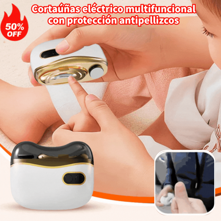 ✂️💅🔥Kúpte 1, získajte 1 zadarmo!🔥 Multifunkčný elektrický pilník na nechty, elektrický klieštik na nechty s ochranou proti privretiu