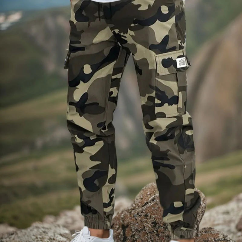 🛠️ 40 % popust! 👖 Trpežne taktične delovne hlače - iz mešanice najlona in bombaža z več praktičnimi žepi, idealne za delo na prostem 🌲