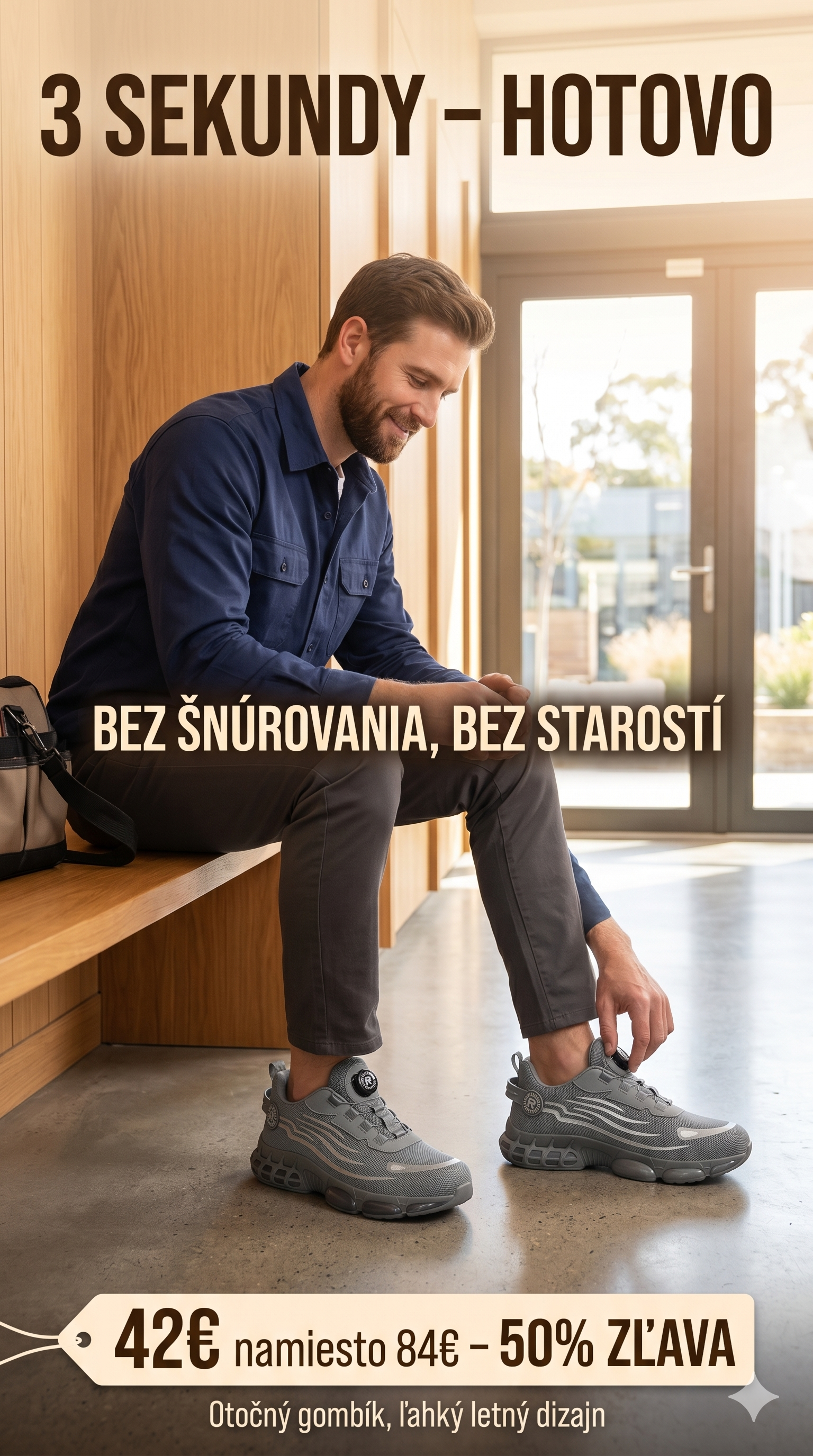 🥾🔥 50% ZĽAVA – 42€ namiesto 84€! Pracovné topánky Knauf – oceľová špička, odolné voči nárazu aj prepichnutiu, pohodlné a protišmykové.
