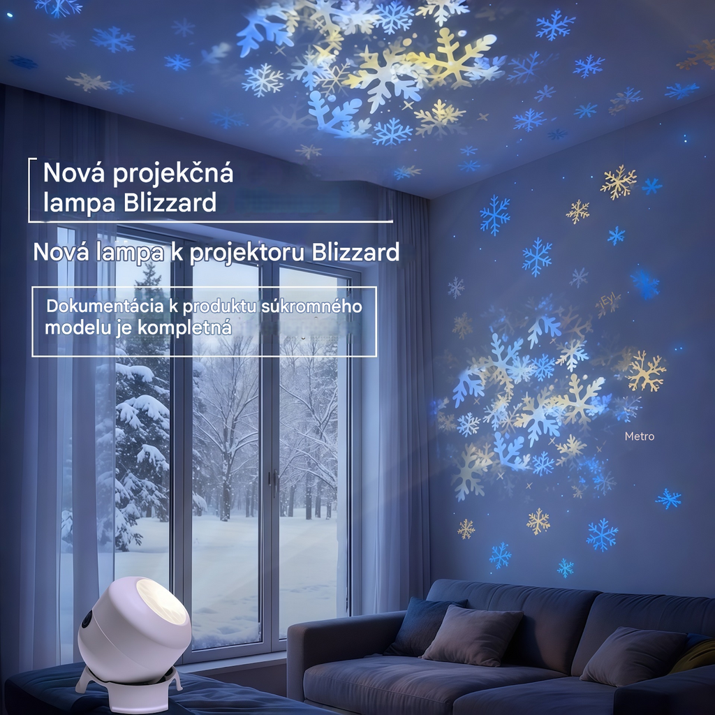 【Nový štýl, polovičná cena po obmedzenú dobu】Dynamický rotujúci LED projektor