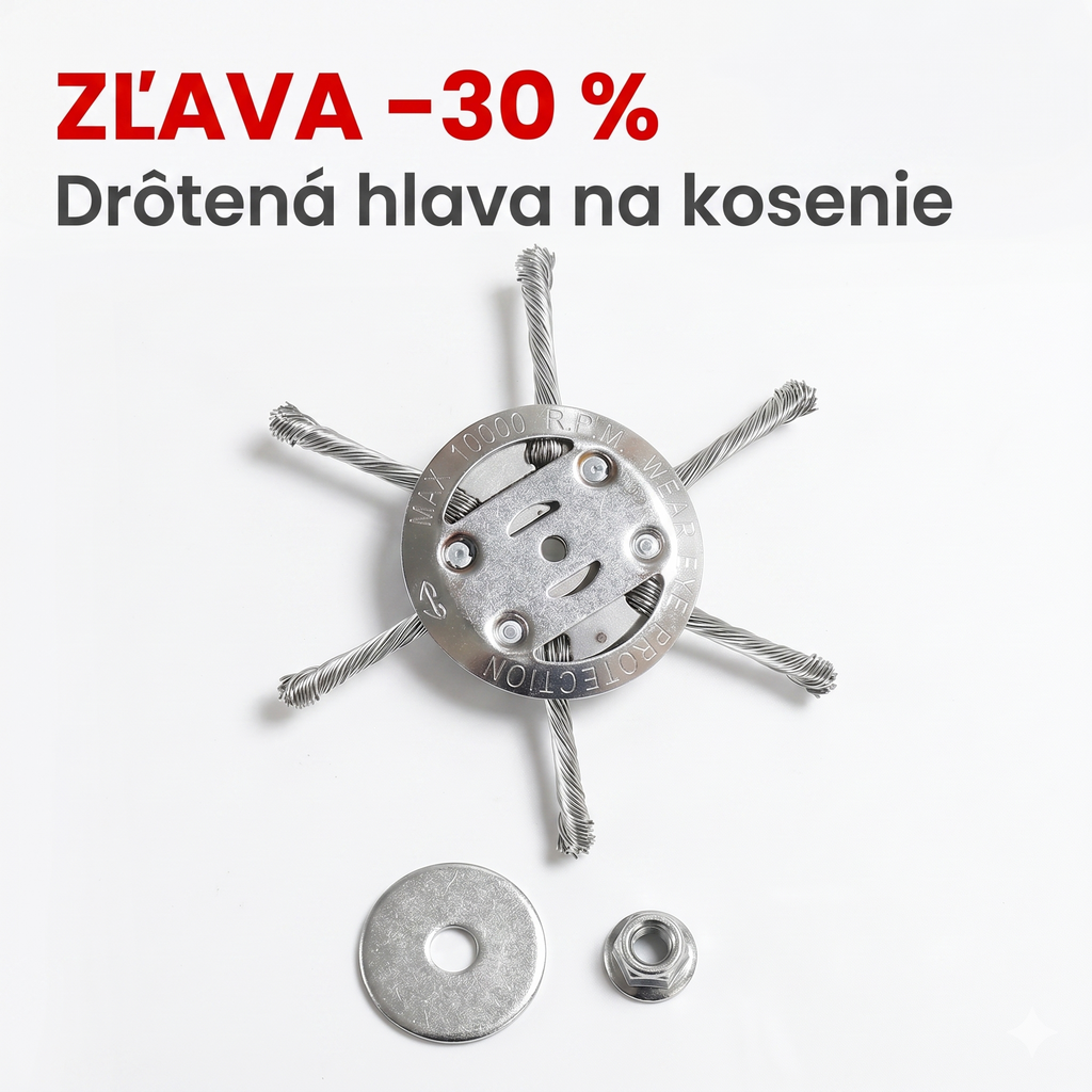 🔥✨【Kúpte 1 kus a získajte 1 zadarmo: 2 kusy】🔥 Vymeniteľná kosačka na kosačku/krovinorez - Oceľová kosačka na kosenie trávy 🌿✂️⚙️