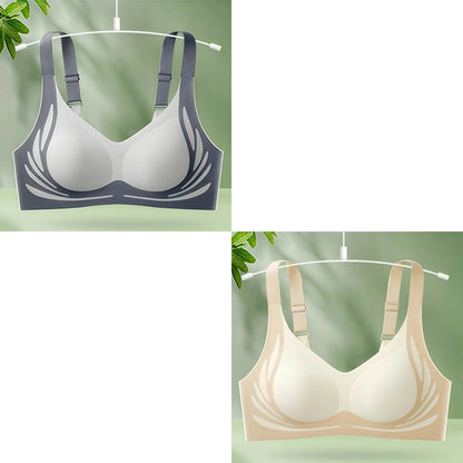 👙【Kúpte 1 a získajte 1 zdarma】Dámska jednodielna bezdrôtová podprsenka❤️【40-85KG】
