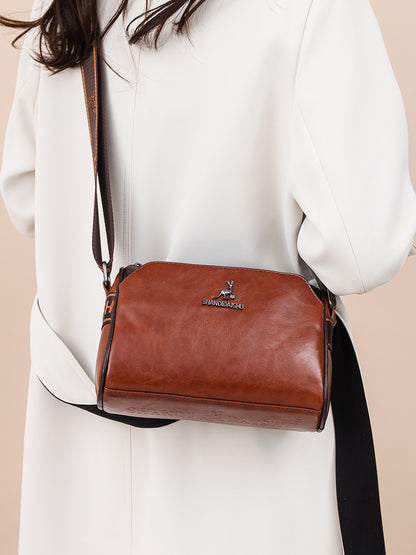 🔥👜【30% de descuento】👜Bolso de cuero suave de gran capacidad, bolso de hombro para mujer