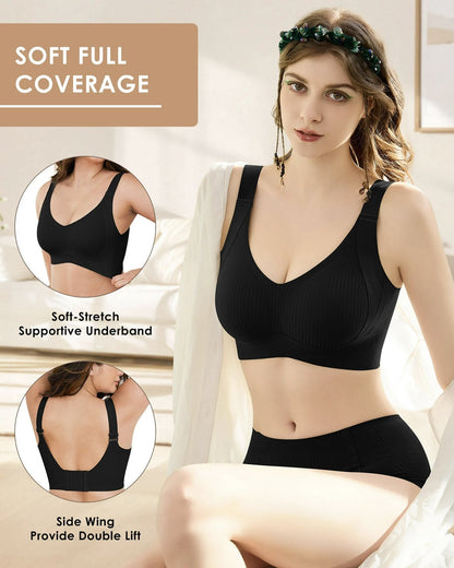 😍【Kupi enega, dobiš enega gratis】【49 % popust】【49 % popust】Ženski enodelni modrček brez rokavov❤️【40–95 kg】