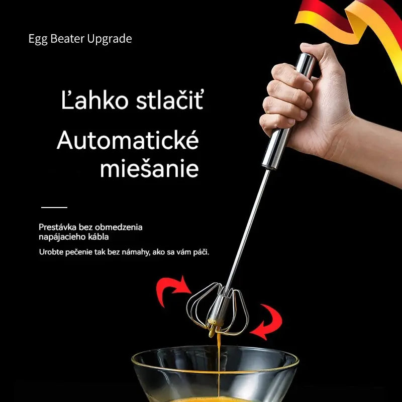 🔥【Balenie 2 kusov】 Poloautomatické šľahače vajec z nehrdzavejúcej ocele