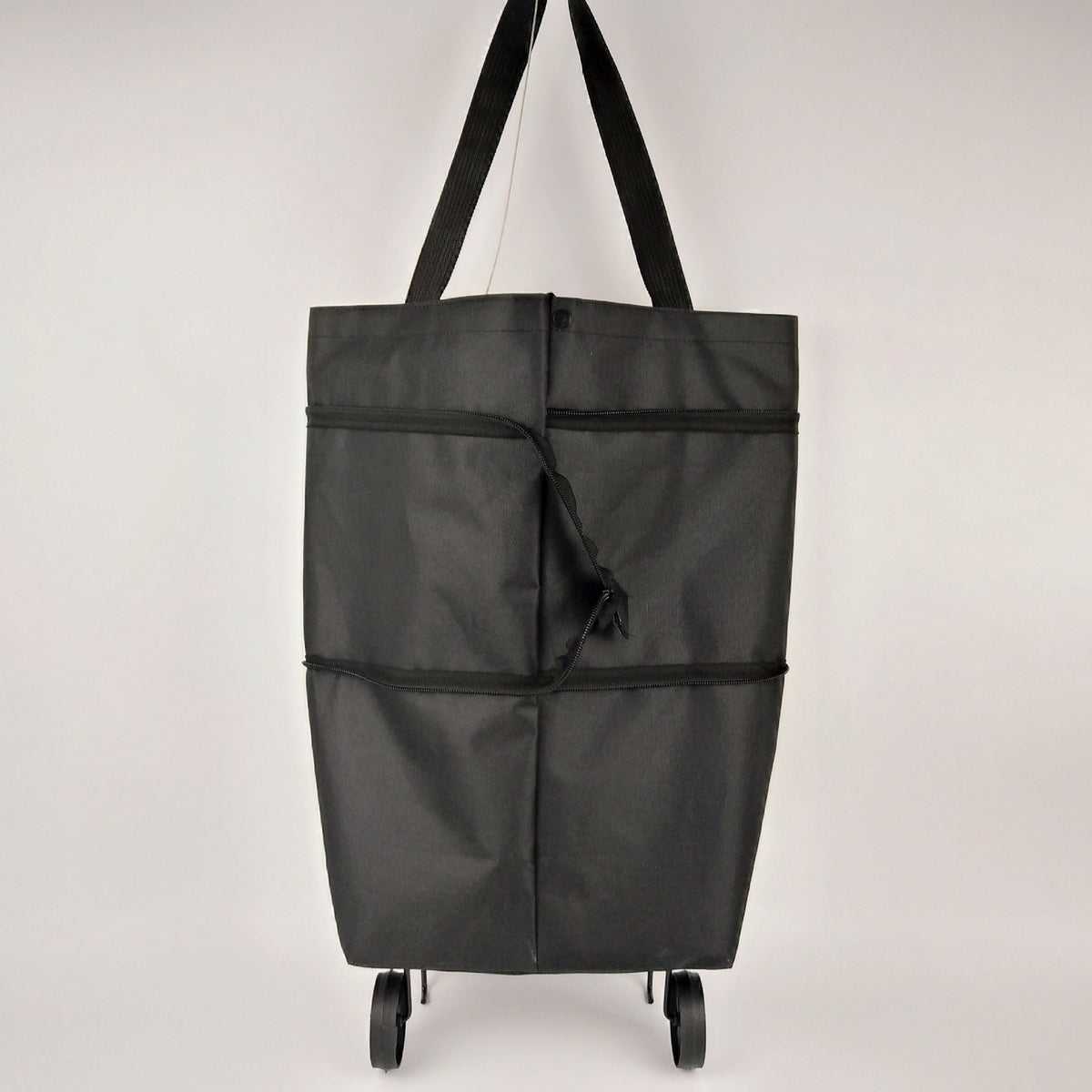 1 artikl za 29 € [Najprodavaniji proizvod] 🛒♻️ Sklopiva torba/ruksak za kupovinu 2 u 1, lagana torba/kolica za kupovinu na kotačima