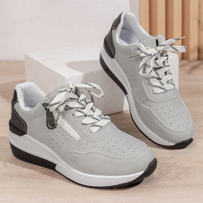 🔥👟【Akcija – 40% popusta】Nove ženske moderne i udobne casual tenisice, lagane i protuklizne, sa bočnim patentnim zatvaračem