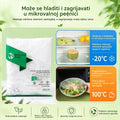 ⏳50% popusta🔥【300 komada】27 €🎉Što više kupujete, više štedite🎁Jednokratne rastezljive navlake za hranu, prikladne za zdjele i tanjure